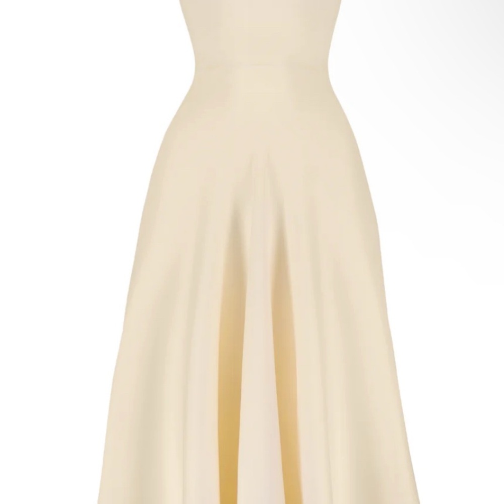 MARBLE Cream Midi Dress - Picture 2 of 5